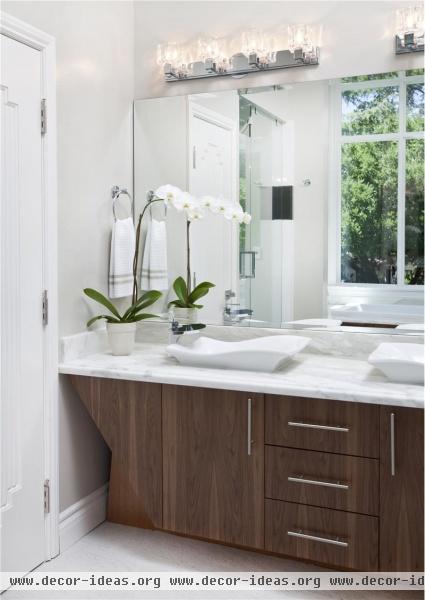 Light Contemporary Bathroom by Mark English