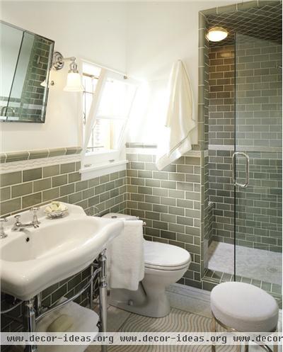 Elegant Country/Rustic Bathroom by Jamie Herzlinger