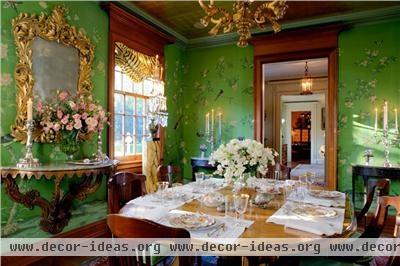 Elegant Traditional Dining Room by Timothy Corrigan