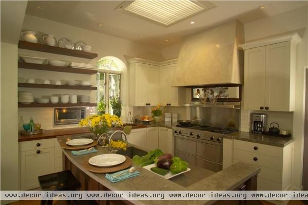 Sumptuous Transitional Kitchen by Jane Ellison