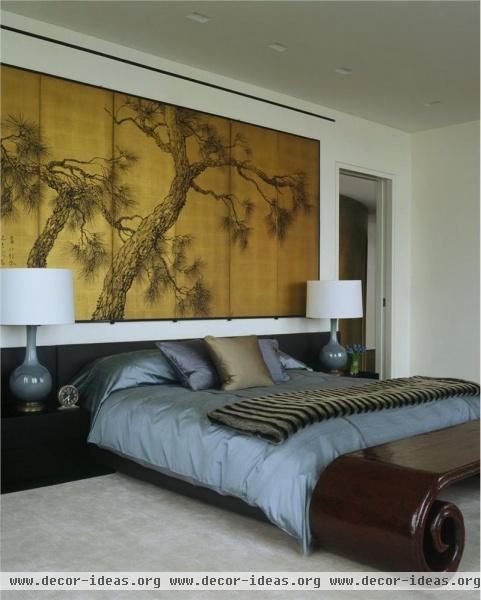 Spare Contemporary Bedroom by Gabriel Benroth, Adam Rolston & Drew Stuart