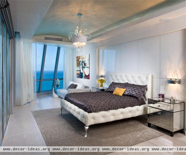 Elegant Contemporary Bedroom by Renata Pfuner