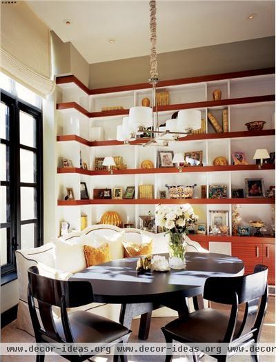 Elegant Transitional Kitchen by Jamie Herzlinger