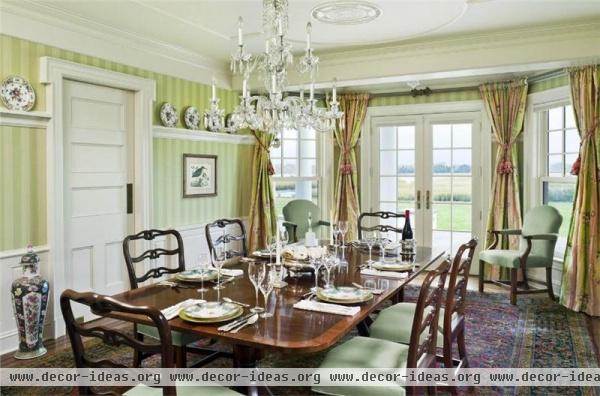 Elegant Traditional Dining Room by Barbara Eberlein