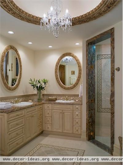 Classic Traditional Bathroom by Lori Dennis