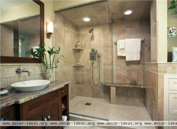 Classic Contemporary Bathroom by John Sylvestre