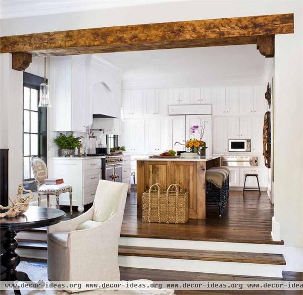 Elegant Transitional Kitchen by TerraCotta Properties