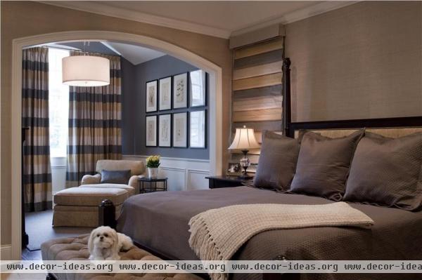 Classic Transitional Bedroom by Michael Abrams