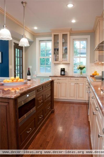 Relaxing Transitional Kitchen by Carol DeBear