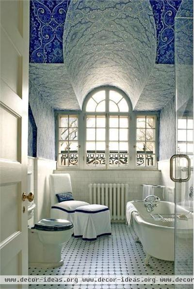 Formal Traditional Bathroom by Barbara Eberlein