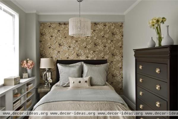 Casual Transitional Bedroom by Frances Herrera