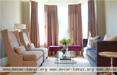 Elegant Contemporary Living Room by Jennifer Jones