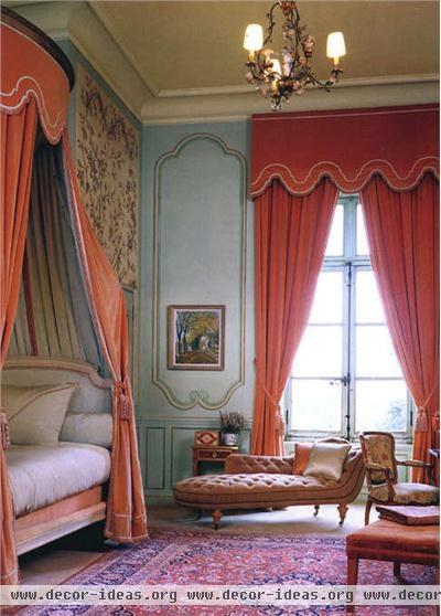 Sumptuous Traditional Bedroom by Timothy Corrigan