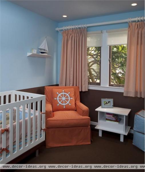 Cozy Contemporary Kid's Room by Tineke Triggs