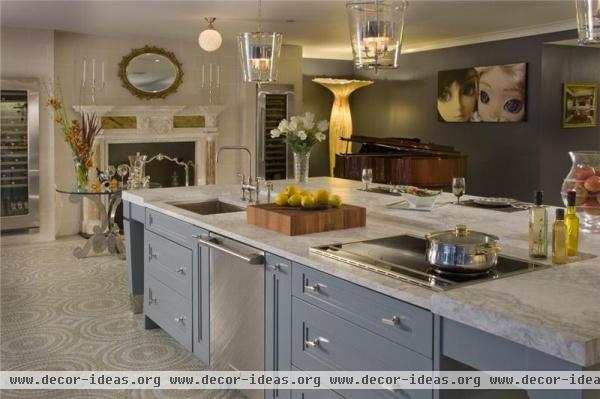 Classic Transitional Kitchen by Karen Williams