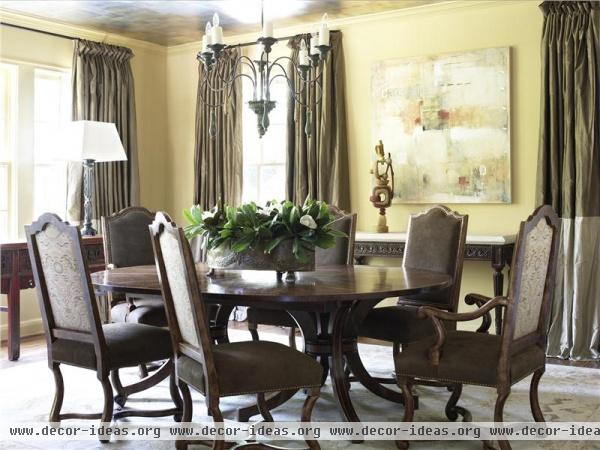 Formal Traditional Dining Room by Carter Kay