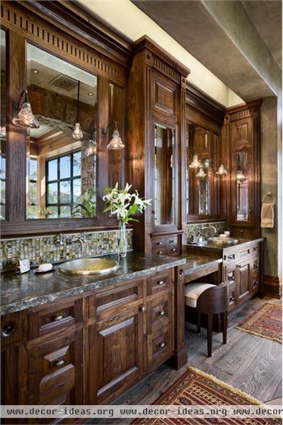 Classic Transitional Bathroom by Jerry Locati