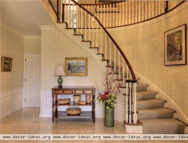 Classic Traditional Foyer by Karen Watson