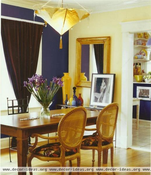 Casual Transitional Dining Room by Caryn Grossman, ASID