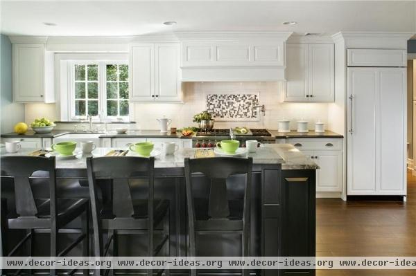 Relaxing Transitional Kitchen by Rose Marie Carr