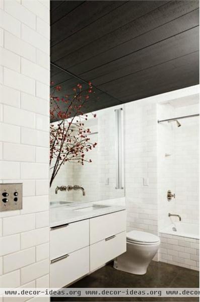 Light Contemporary Bathroom by Jessica Helgerson