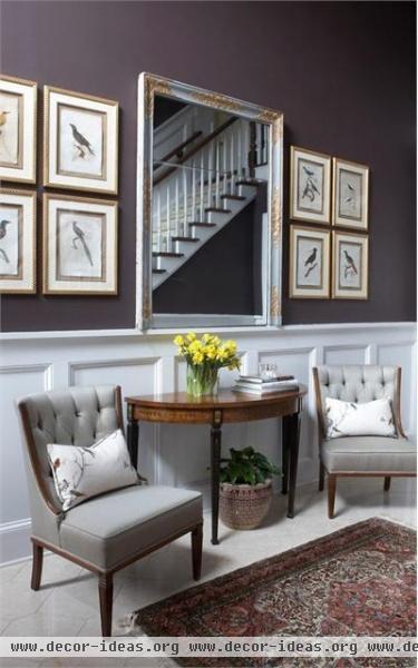 Classic Transitional Foyer by TerraCotta Properties