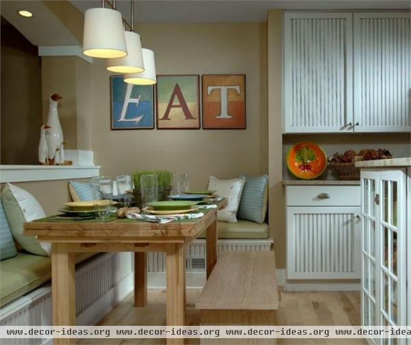 Cozy Transitional Kitchen by Susan Fredman