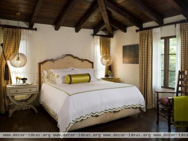 Relaxing Transitional Bedroom by Lori Dennis