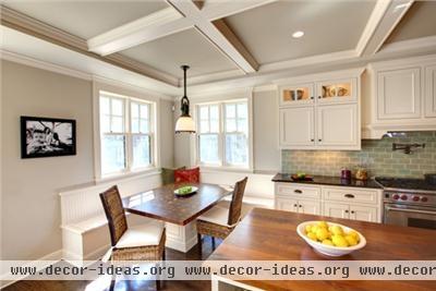 Sunny Traditional Kitchen by Allison Jaffe