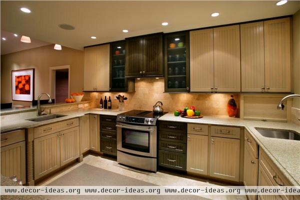 Casual Transitional Kitchen by Michael Abrams