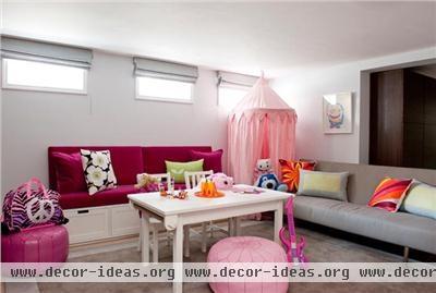 Sunny Contemporary Kid's Room by Frances Herrera