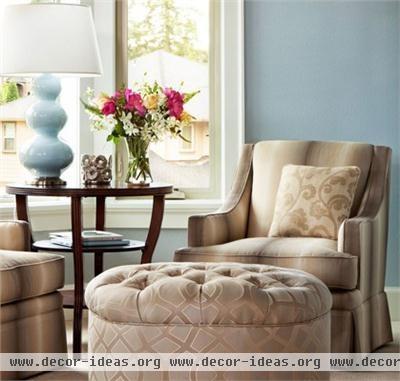 Elegant Contemporary Bedroom by Garrison Hullinger