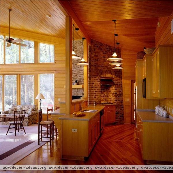 Open Country/Rustic Kitchen by Jane Frederick