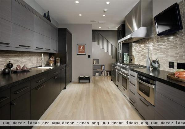 Elegant Contemporary Kitchen by Susan Fredman