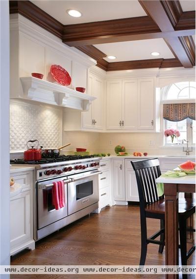 Light Transitional Kitchen by Rose Marie Carr