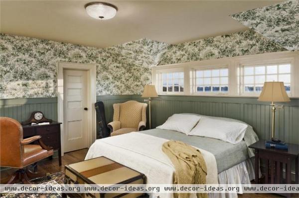 Homey Transitional Bedroom by Barbara Eberlein