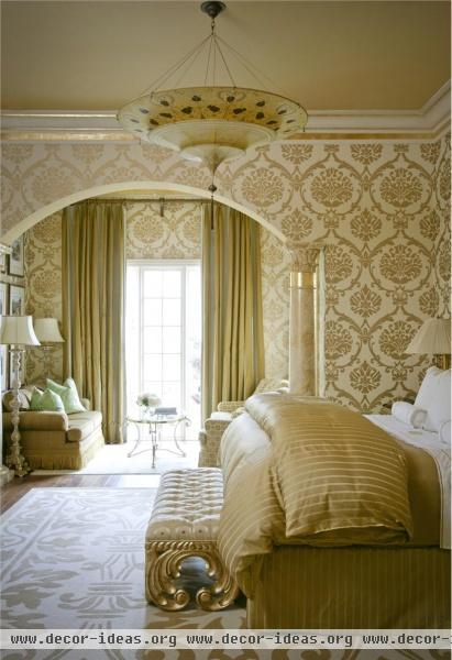 Elegant Traditional Bedroom by Tobi Fairley