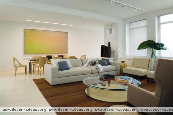 Light Contemporary Living Room by Gary Lee