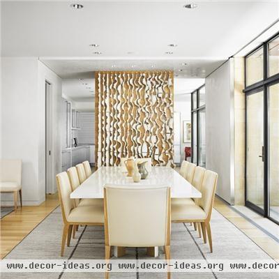 Light Contemporary Dining Room by Emily Summers