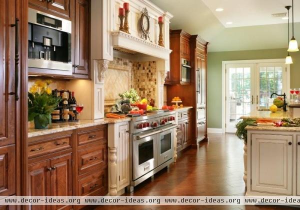 Homey Transitional Kitchen by Rose Marie Carr