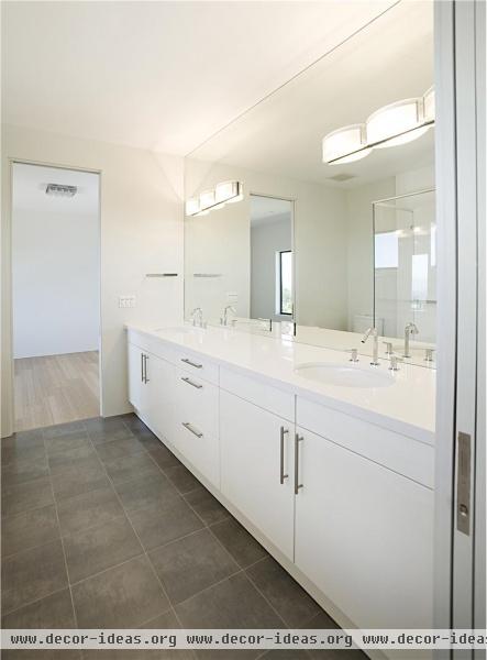 Light Contemporary Bathroom by Mark English