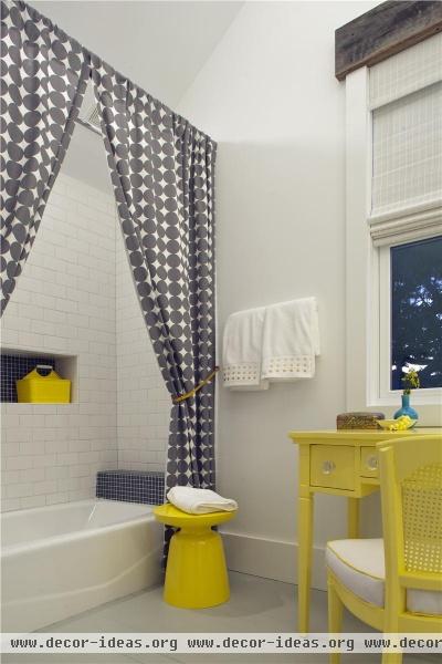 Stately Transitional Bathroom by Joel Snayd