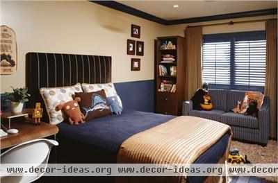 Cozy Contemporary Kid's Room by Sarah Barnard