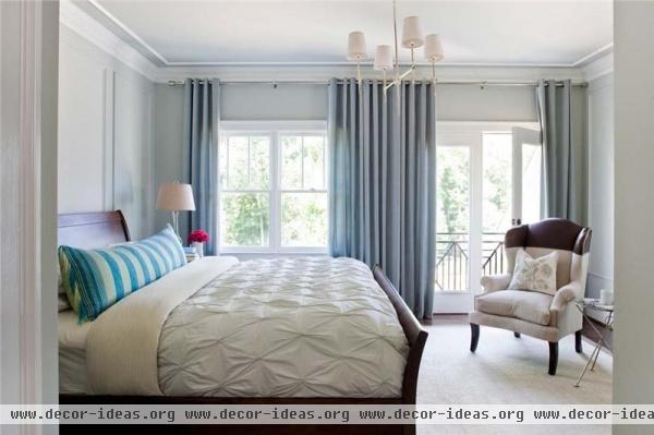 Classic Transitional Bedroom by TerraCotta Properties