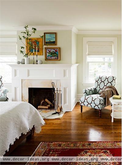 Homey Transitional Bedroom by Jessica Helgerson