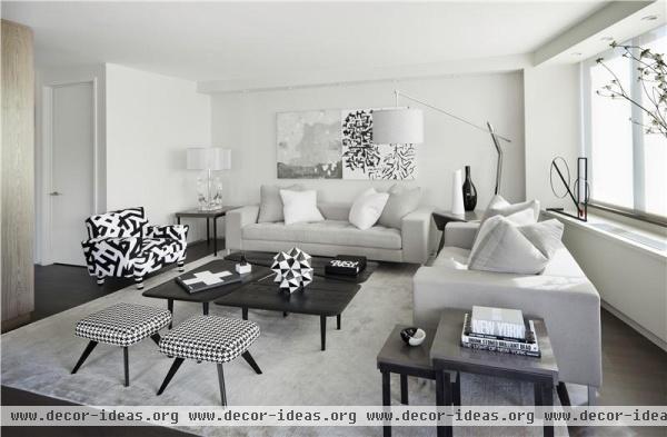 Elegant Contemporary Living Room by Christopher Coleman