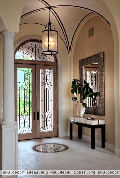 Classic Contemporary Foyer by Jacquelyn Armour