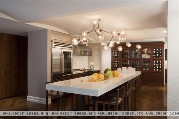 Classic Transitional Kitchen by David Howell