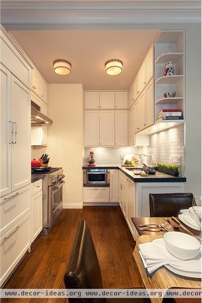 Cozy Contemporary Kitchen by Scott Hirshson