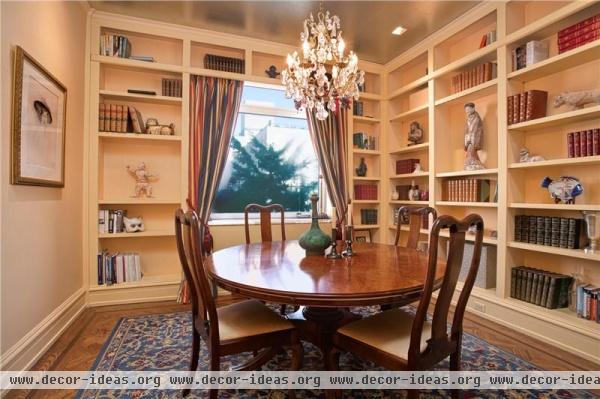 Classic Transitional Dining Room by Ruth Kintzer